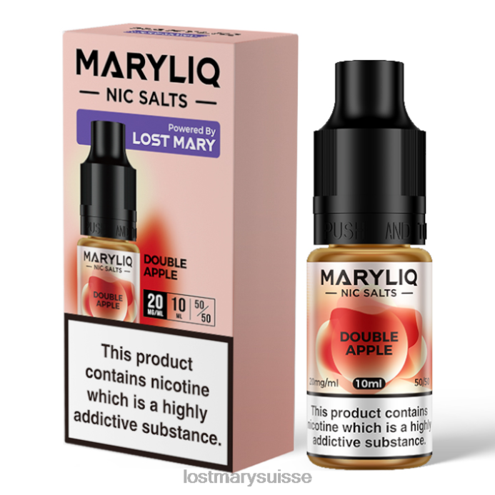double Lost Mary Suisse | Sels de Nic Lost Mary Maryliq - 10 ml D046R222