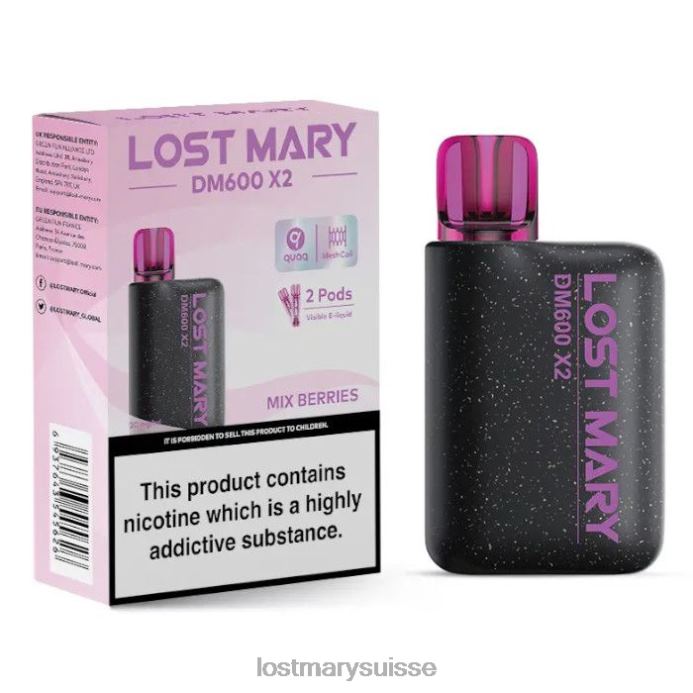 mélanger les baies Lost Mary Vape Suisse | perdu mary dm600 x2 vape jetable D046R196