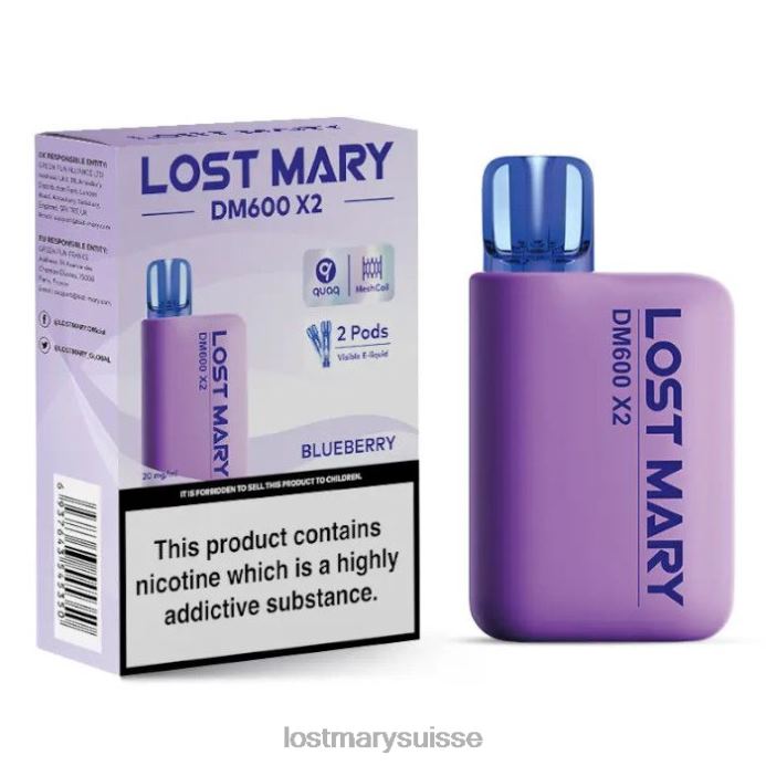 myrtille Lost Mary Online Store | perdu mary dm600 x2 vape jetable D046R189